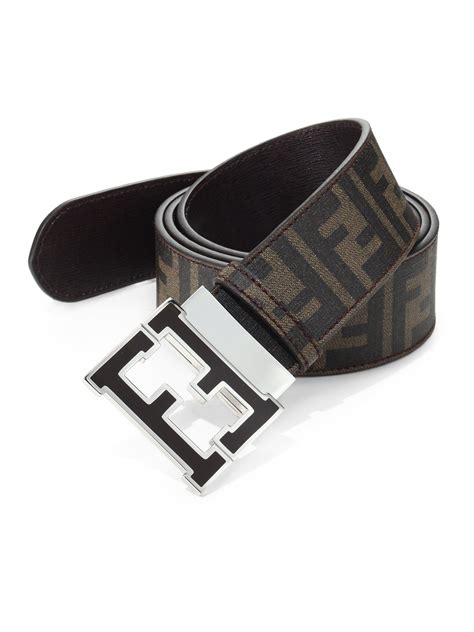 fendi logo nylon belt|Fendi belt on sale.